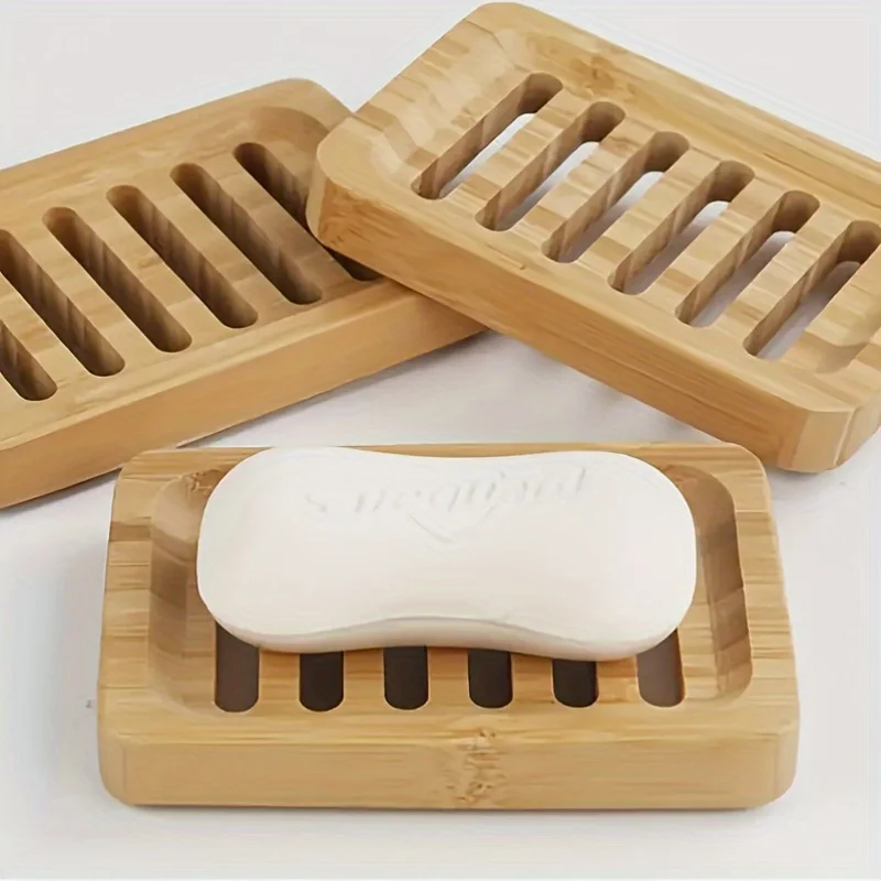 Bamboo Cutlery - Kotak Sabun Bambu Alami Anti Jamur