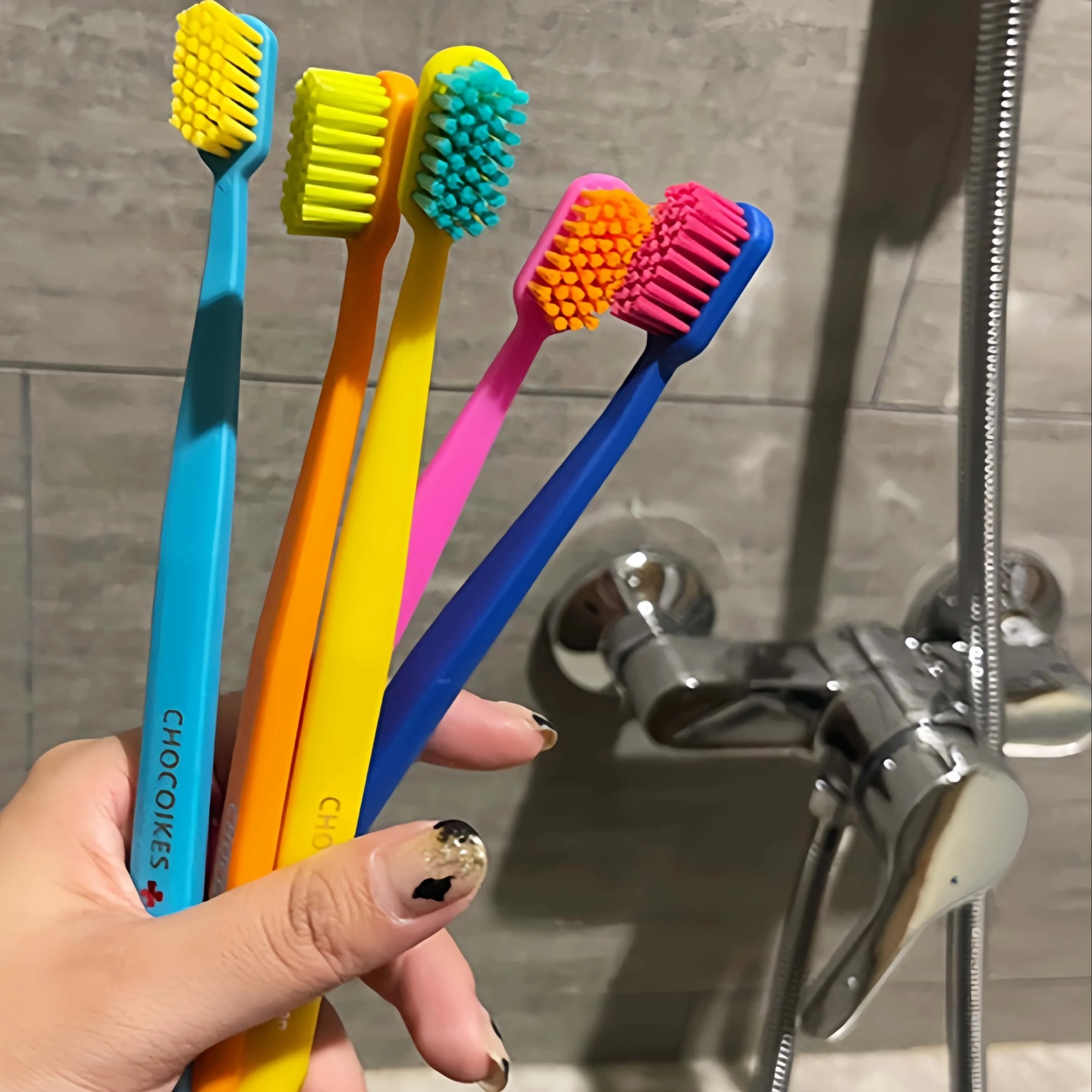Bamboo Toothbrush - 5 Pak Set Sikat Gigi Bulu