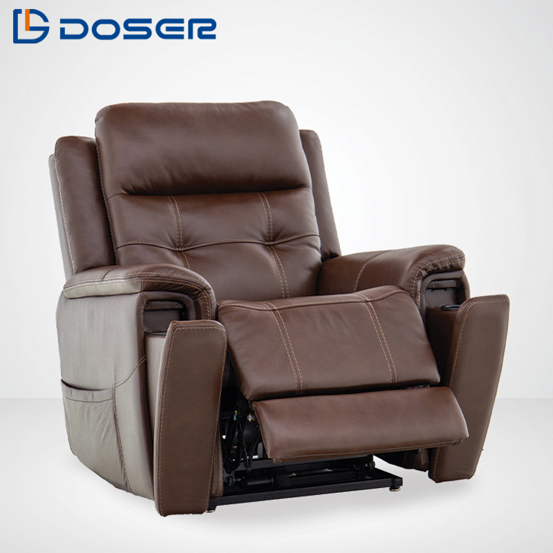 Eco Sponge - Sofa Recliner Kulit Modern DOSER Tri-motor