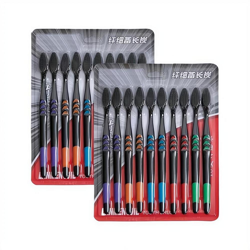 Bamboo Toothbrush - 10 Buah Sikat Gigi Kecantikan Ultra