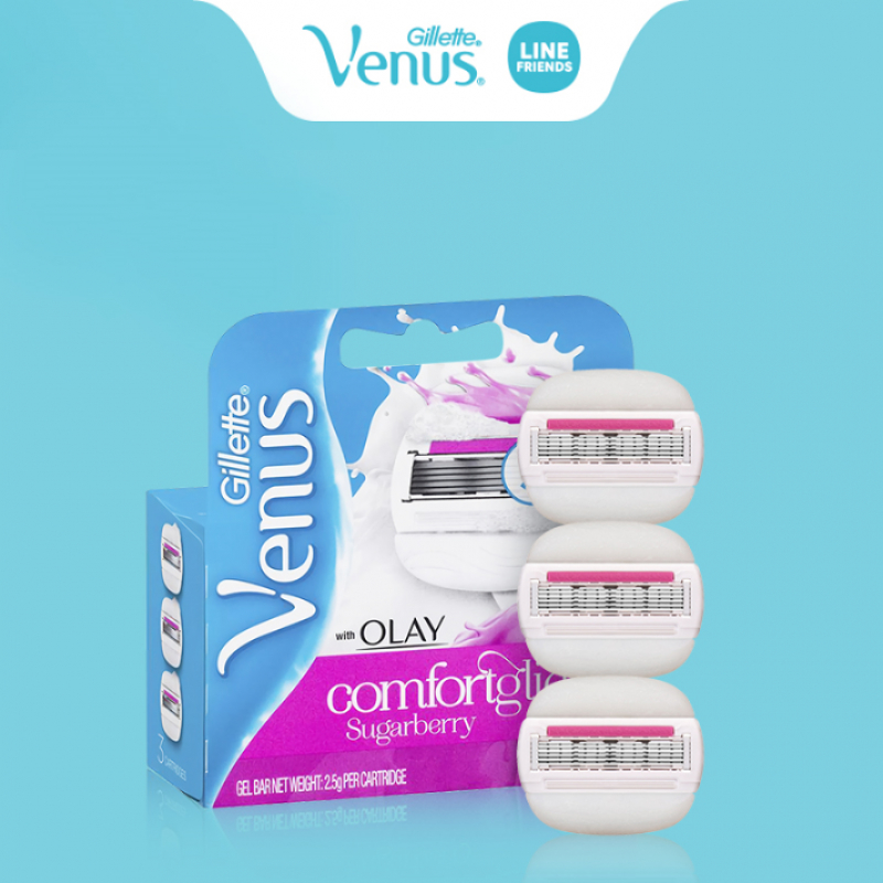 Safety Razor Handle - Pisau Cukur Gillette Venus Isi Ulang