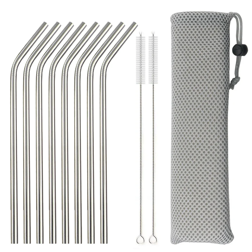 Reusable Straw - 5/10 Buah Sedotan Minum Dapat Digunakan