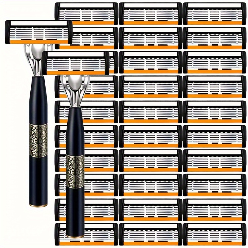 Safety Razor Handle - Pisau cukur klasik 6 lapisan keselamatan