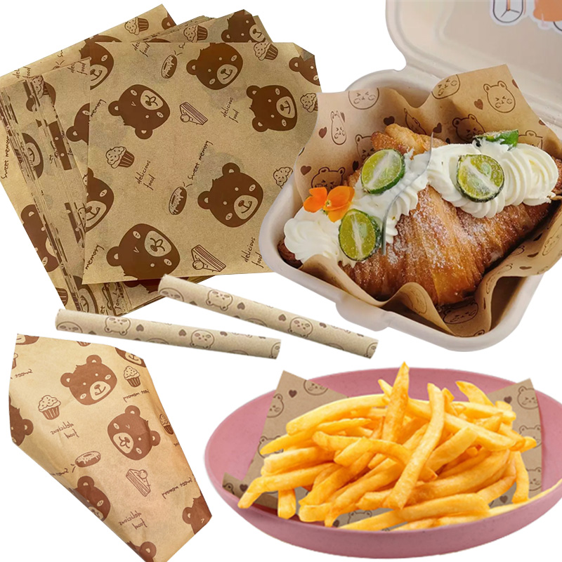 Beeswax Wrap - 100 Buah/200 Buah Kertas Lapis Beruang/Beruang