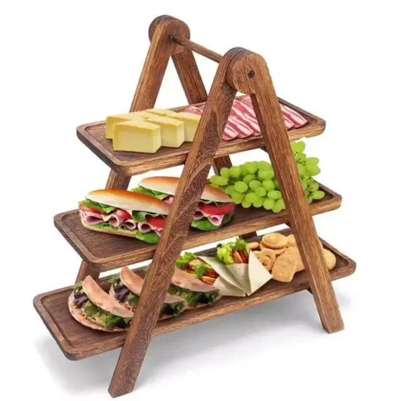 Nampan Sajian 3 Tingkat Kayu,  - Bamboo Cutlery ulasan dan harga