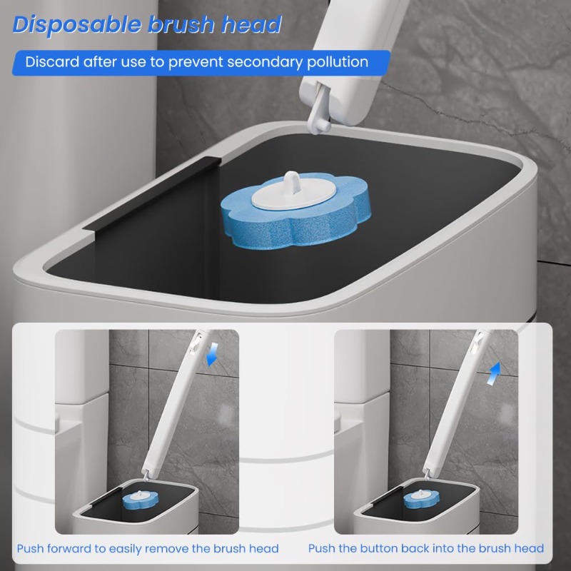 Sikat Toilet Sekali Pakai, Spo - Eco Sponge ulasan dan harga