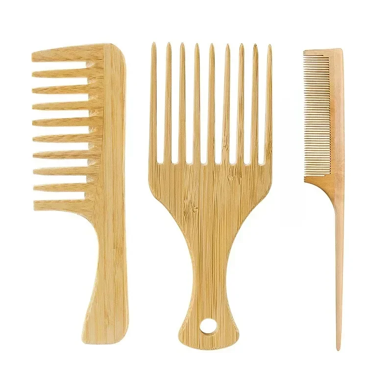 1 Buah Sisir Rambut Kayu Bambu - Bamboo Toothbrush ulasan dan harga