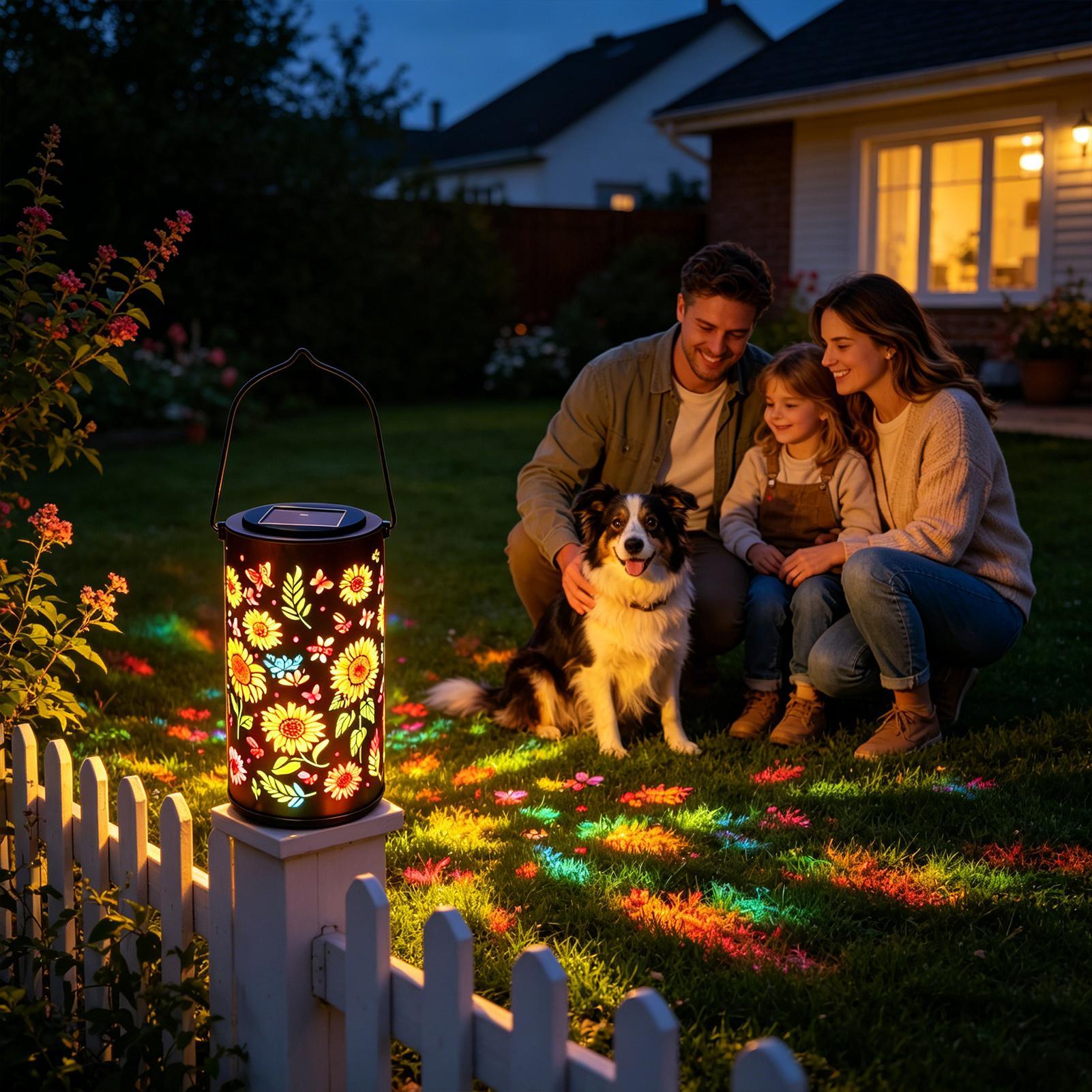 Lampu Tenaga Surya Bentuk Bung - Solar Garden Light ulasan dan harga