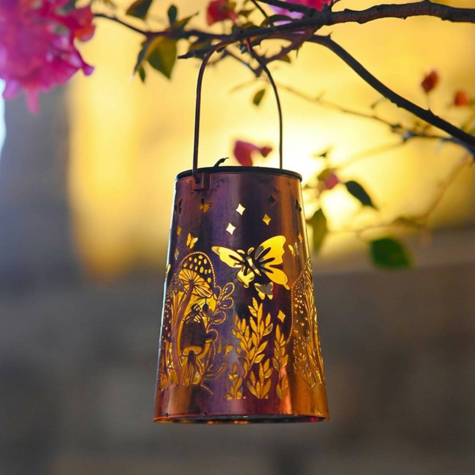 Lampu Taman Motif Bunga, Lampu - Solar Garden Light ulasan dan harga