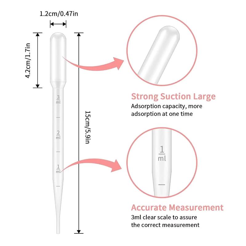 100Pcs/Lot Pipet Laboratorium  - Reusable Straw ulasan dan harga