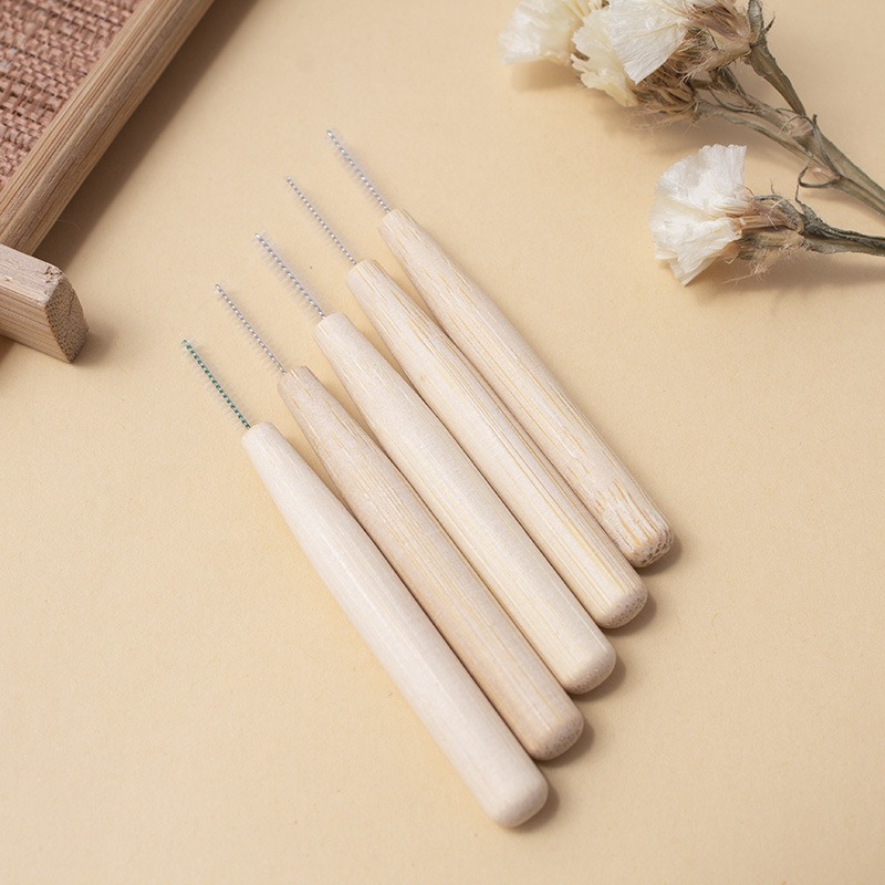 2 Buah Celah Menyikat Interden - Bamboo Toothbrush ulasan dan harga