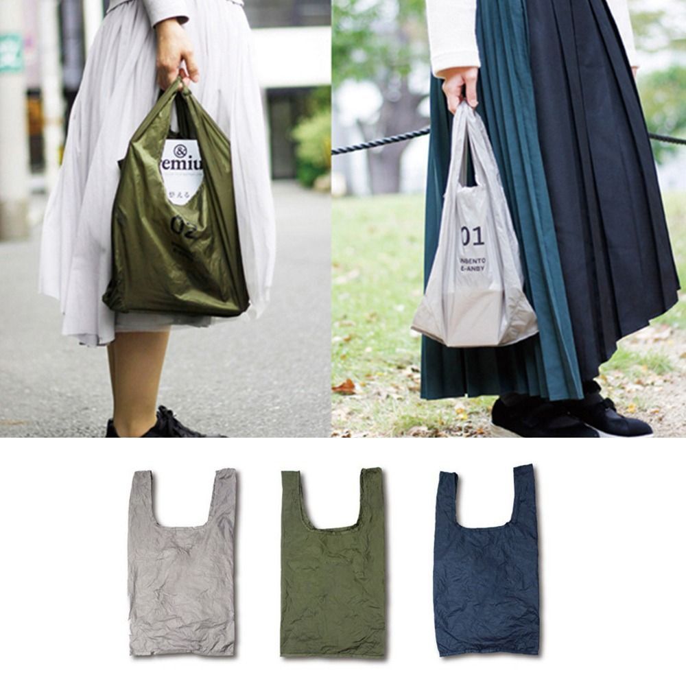 Tas Belanja Lipat Portabel dar - Reusable Bag ulasan dan harga