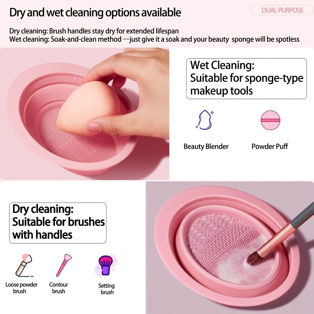 Mangkuk Pembersih Kuas Makeup  - Eco Sponge ulasan dan harga