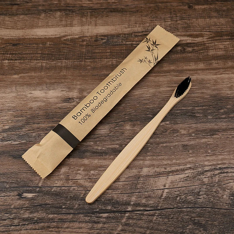 5-30 Buah Sikat Gigi Bambu Sik - Bamboo Toothbrush ulasan dan harga