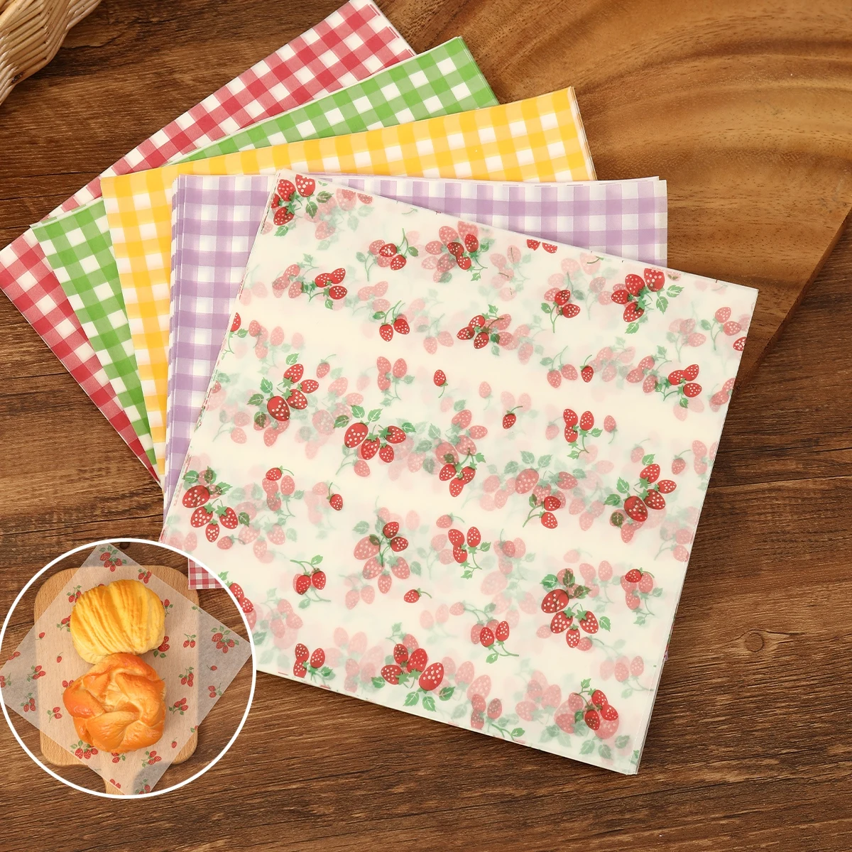 50 buah kertas pembungkus taha - Beeswax Wrap ulasan dan harga