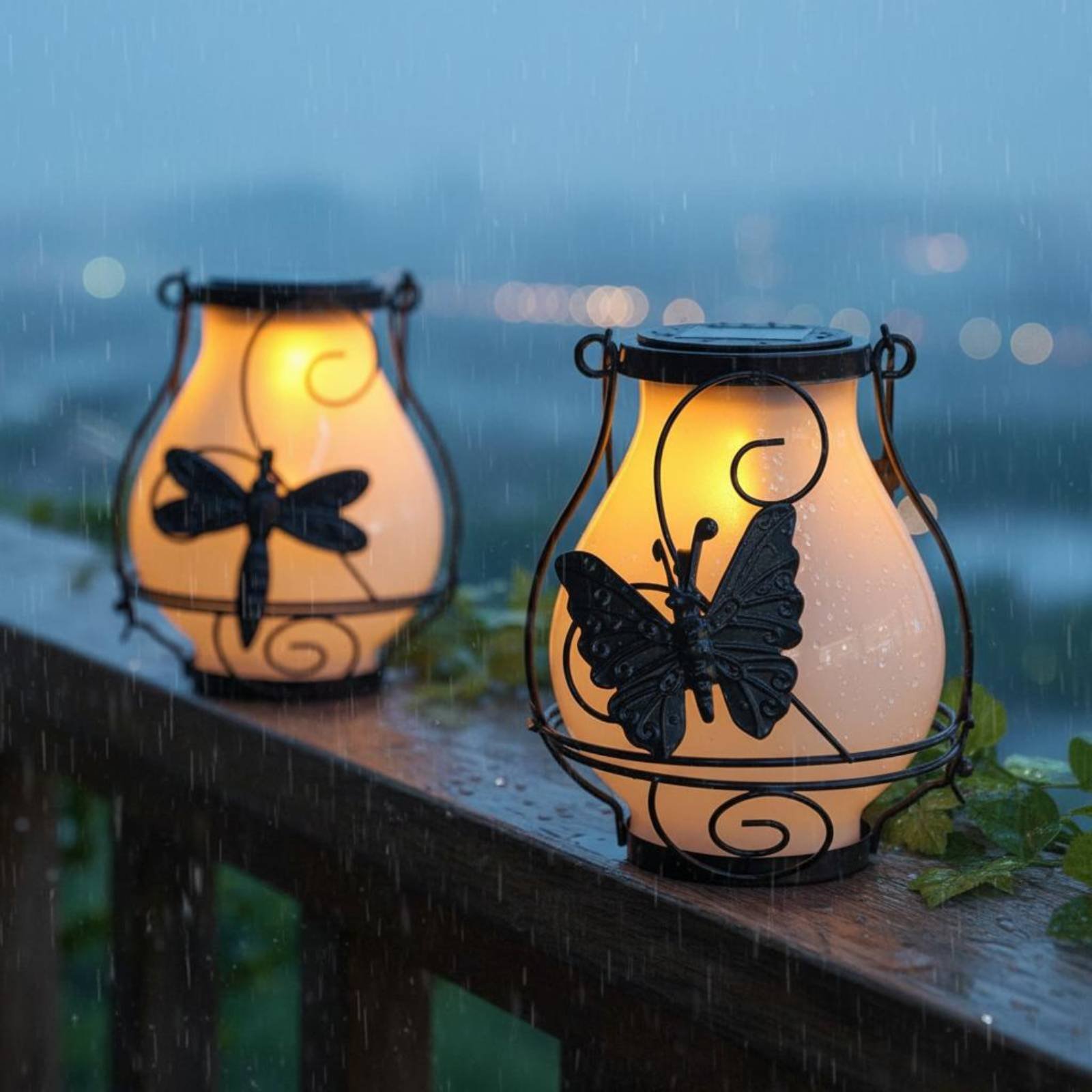 Lentera Kupu-kupu Tenaga Surya - Solar Garden Light ulasan dan harga