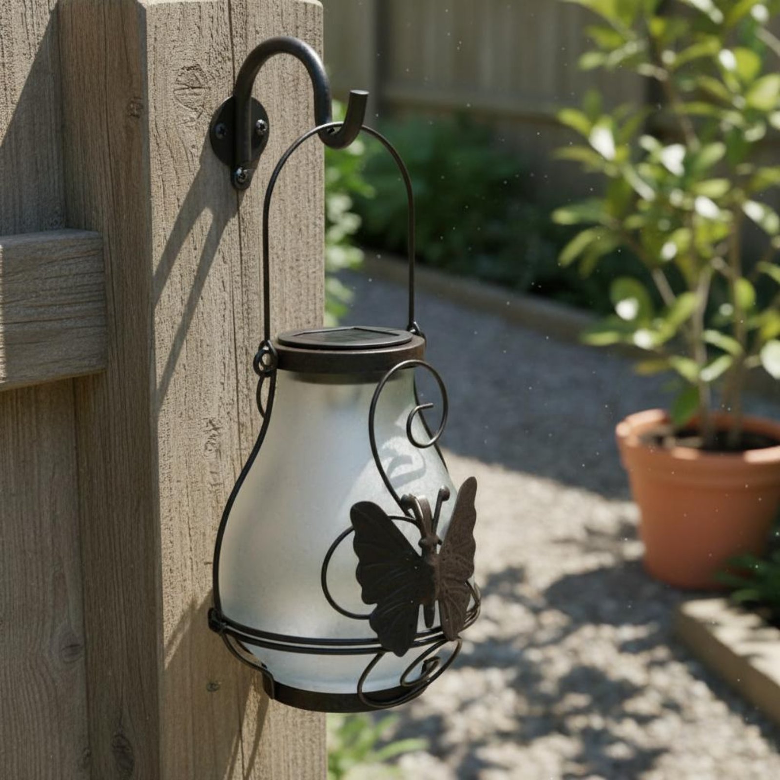 Lentera Kupu-kupu Tenaga Surya - Solar Garden Light ulasan dan harga