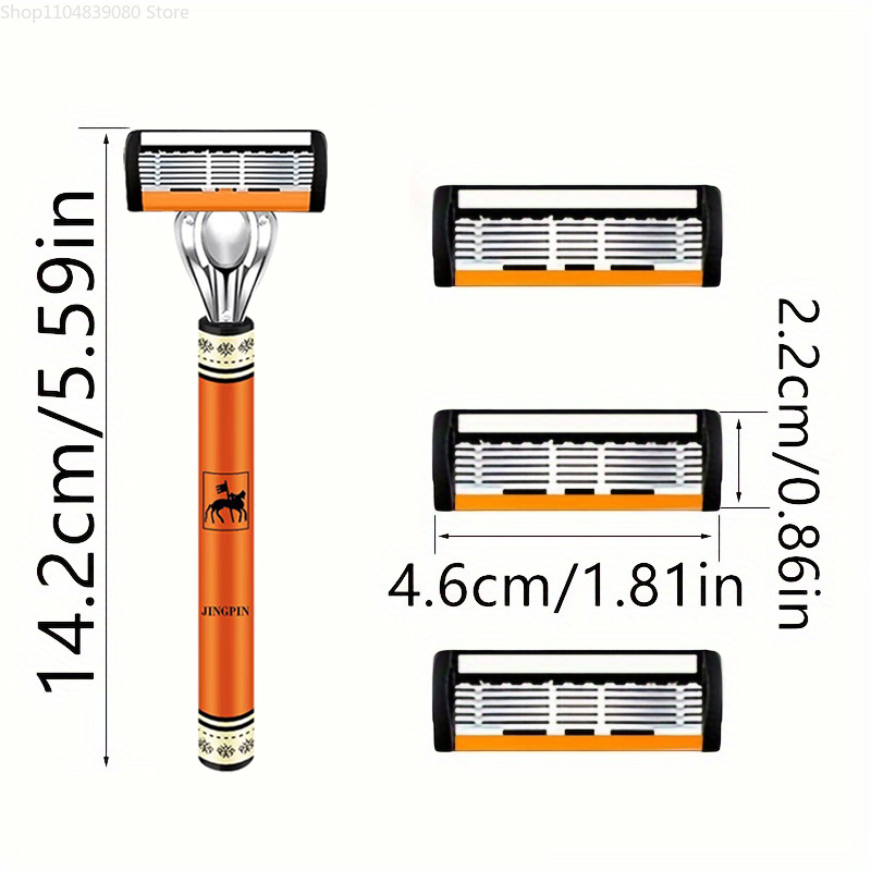 Set Pisau Cukur Aman 6 Lapis 2 - Safety Razor Handle ulasan dan harga