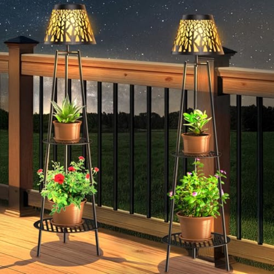 2 Paket Lampu Lantai Tenaga Su - Solar Garden Light ulasan dan harga