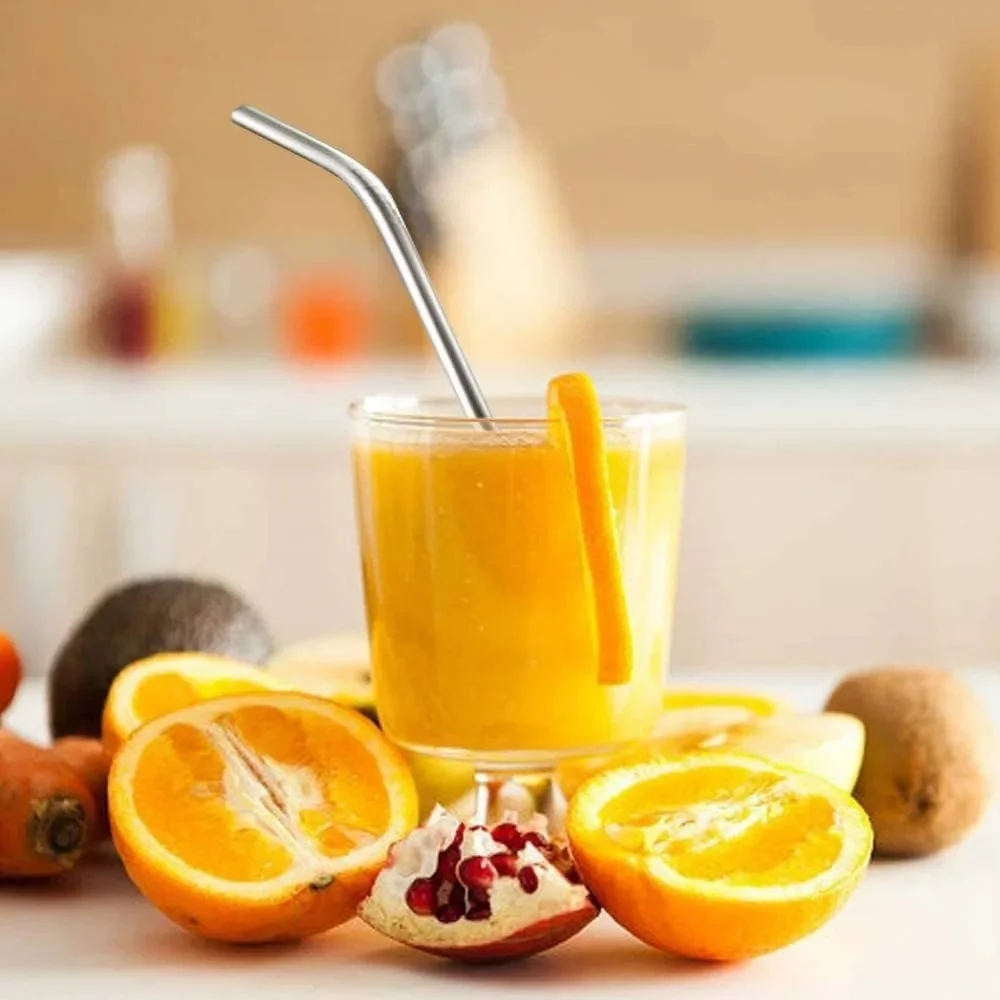 5/10 Buah Sedotan Minum Dapat  - Reusable Straw ulasan dan harga