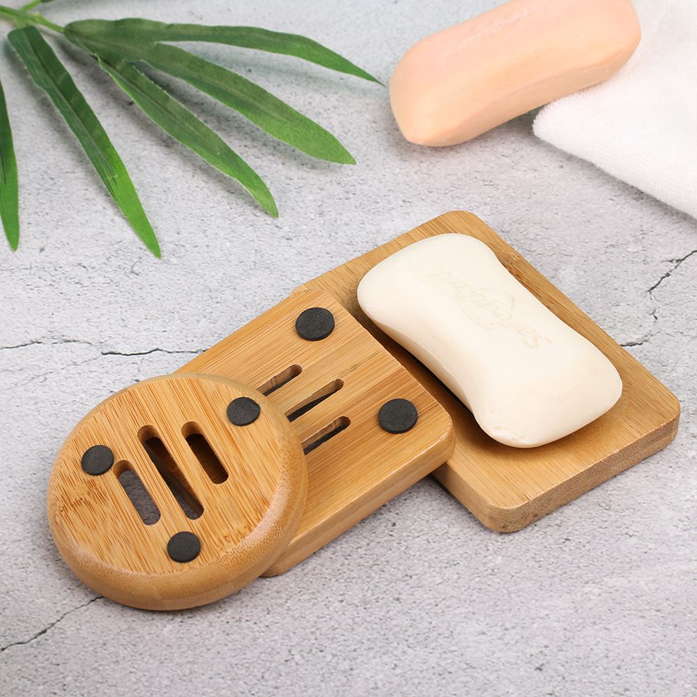 Rak sabun mandi kayu portabel, - Bamboo Cutlery ulasan dan harga