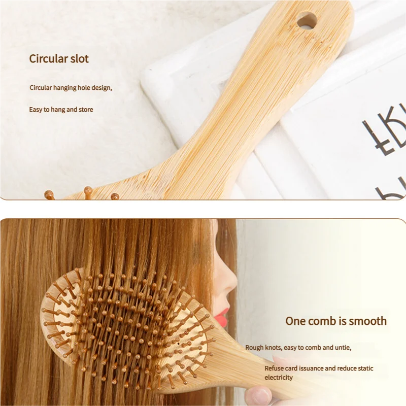 Sisir Rambut Bambu Wanita, Sis - Bamboo Toothbrush ulasan dan harga