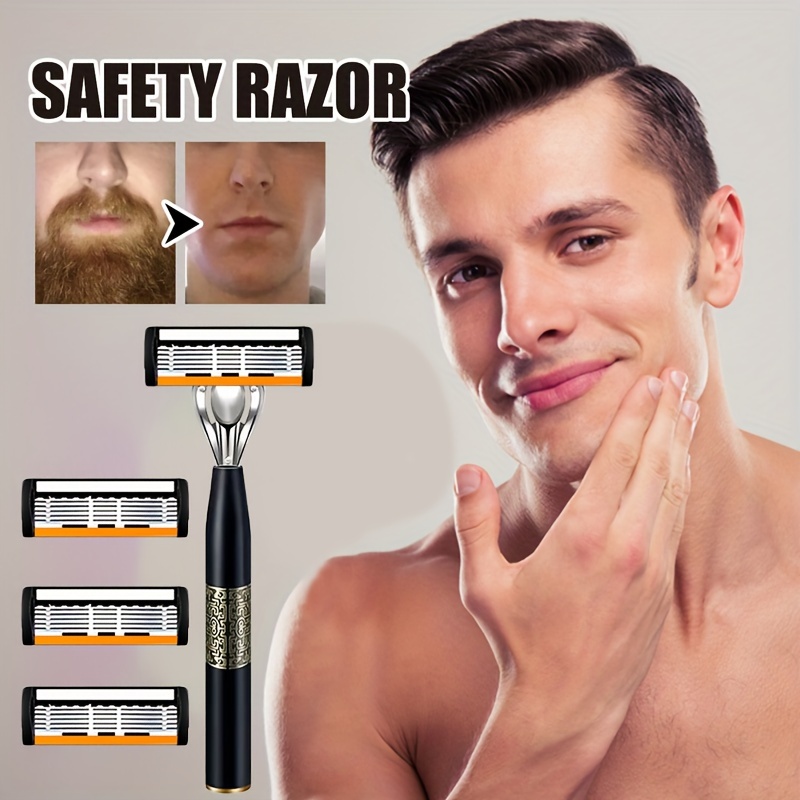 Pisau cukur klasik 6 lapisan k - Safety Razor Handle ulasan dan harga