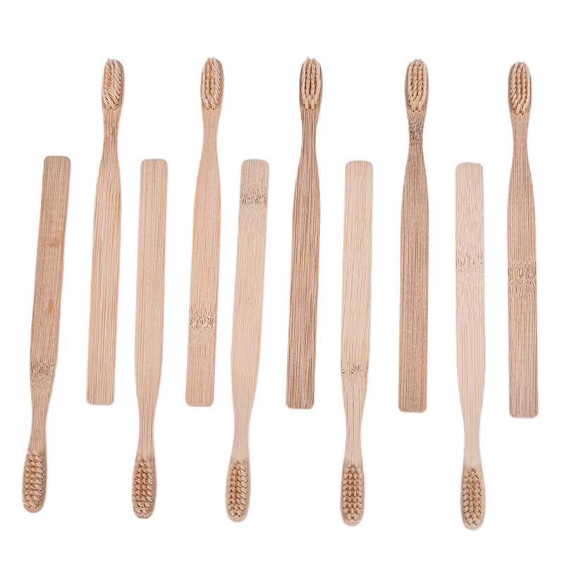 10 Buah/Set Sikat Gigi Serat B - Bamboo Toothbrush ulasan dan harga
