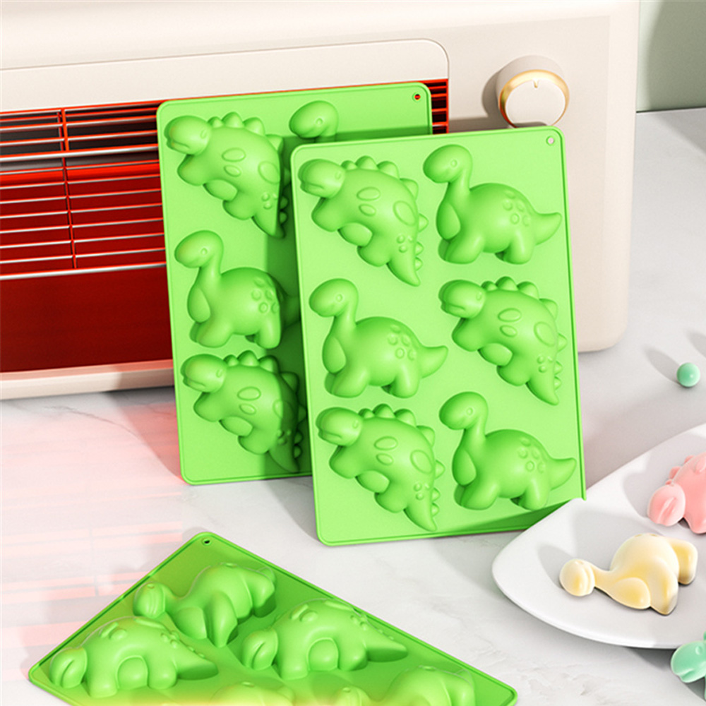 Cetakan Kue Silikon Dinosaurus - Eco Soap ulasan dan harga