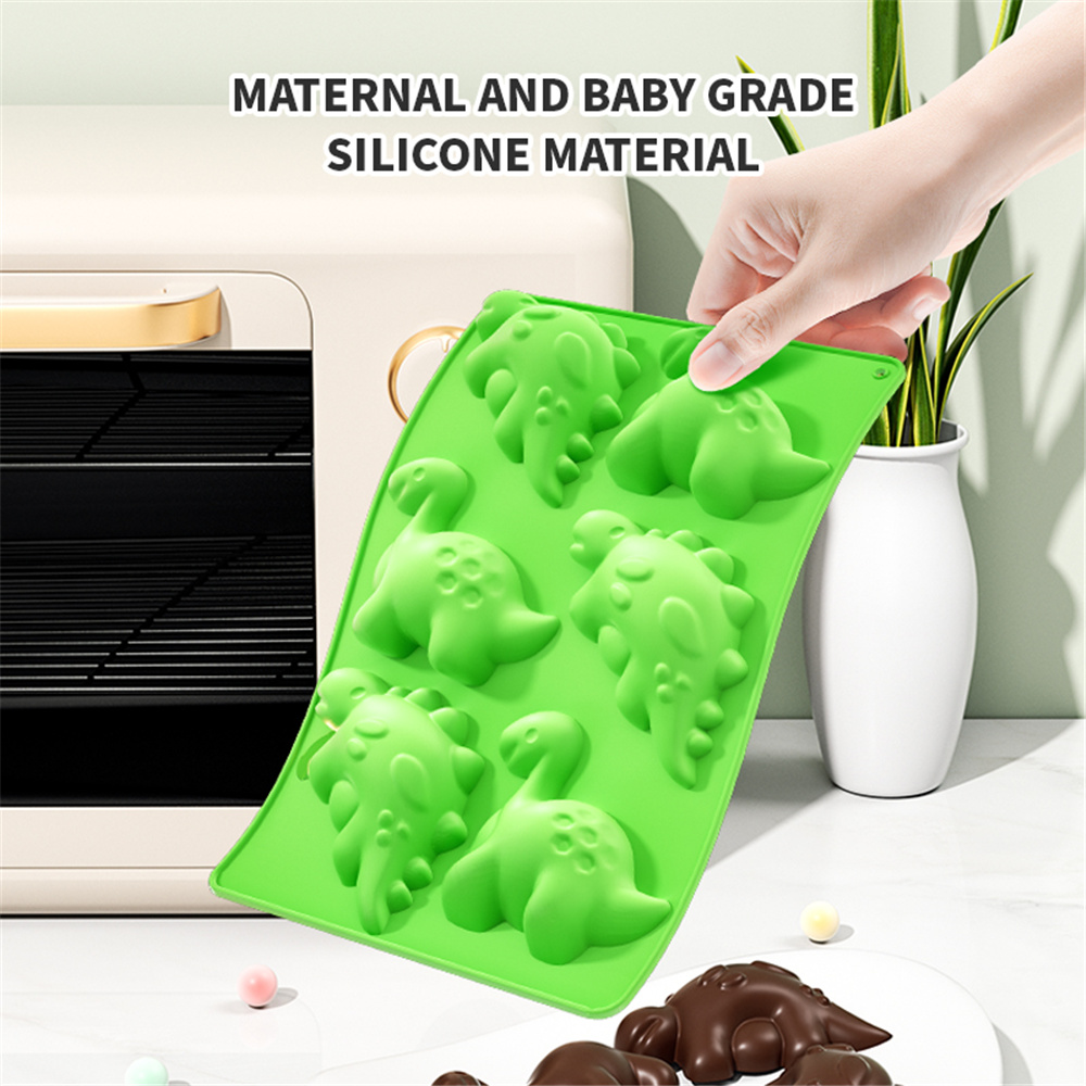 Cetakan Kue Silikon Dinosaurus - Eco Soap ulasan dan harga