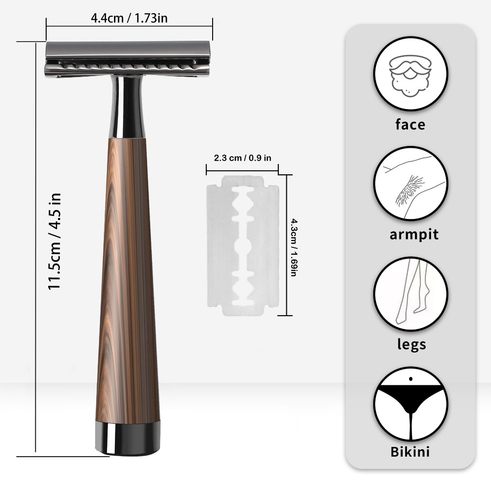 Pisau Cukur Aman Dua Sisi Berk - Safety Razor Handle ulasan dan harga