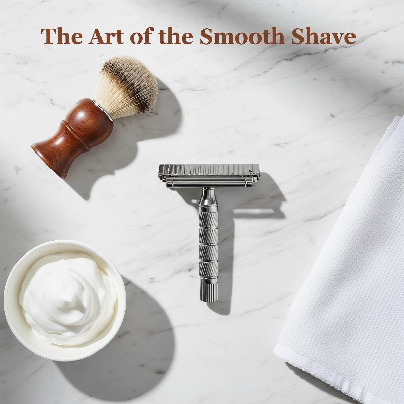 Pisau Cukur Manual Hitam Doff  - Safety Razor Handle ulasan dan harga