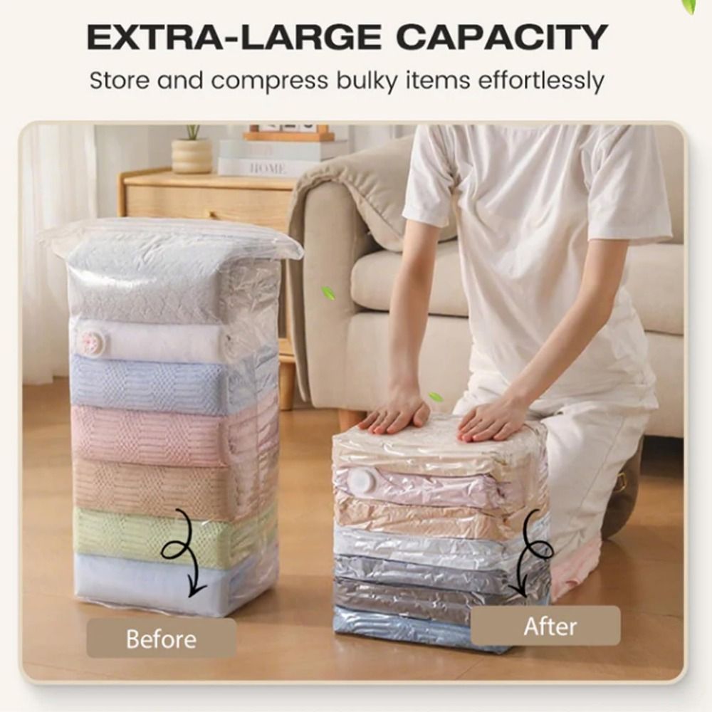 Kantong Penyimpanan Vakum Pres - Reusable Bag ulasan dan harga