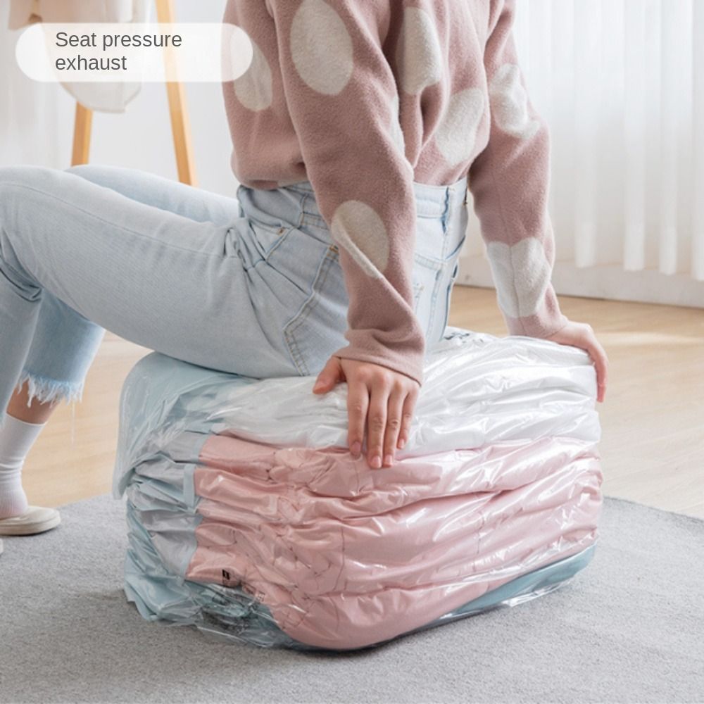 Kantong Penyimpanan Vakum Pres - Reusable Bag ulasan dan harga